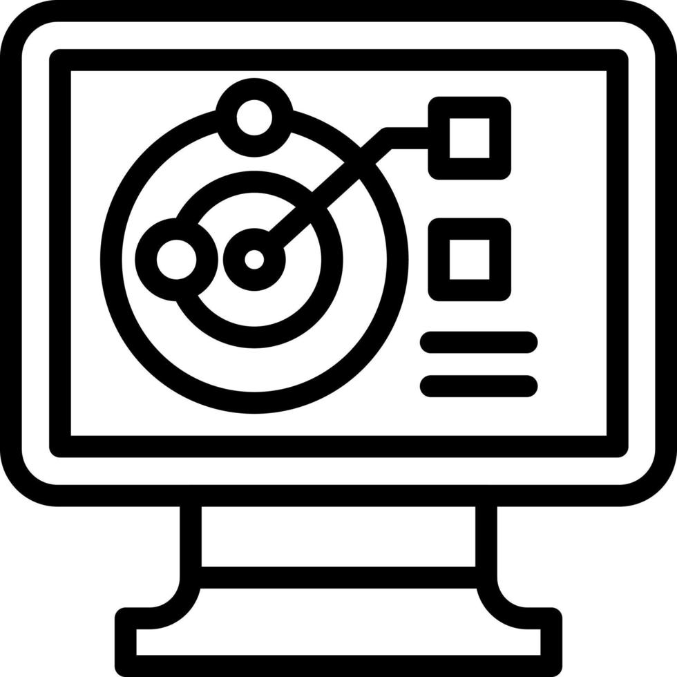 Planetary system data icon design 16692170 vector art at vecteezy