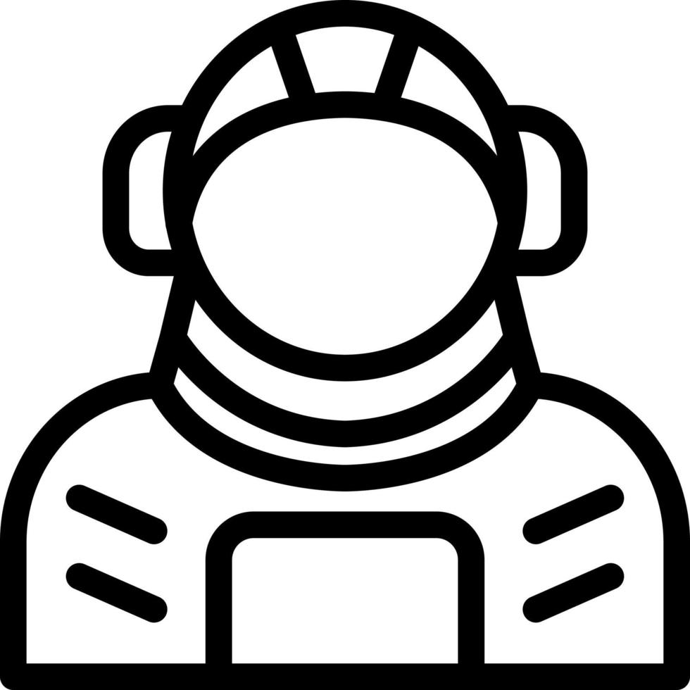 Cosmonaut Icon Design vector