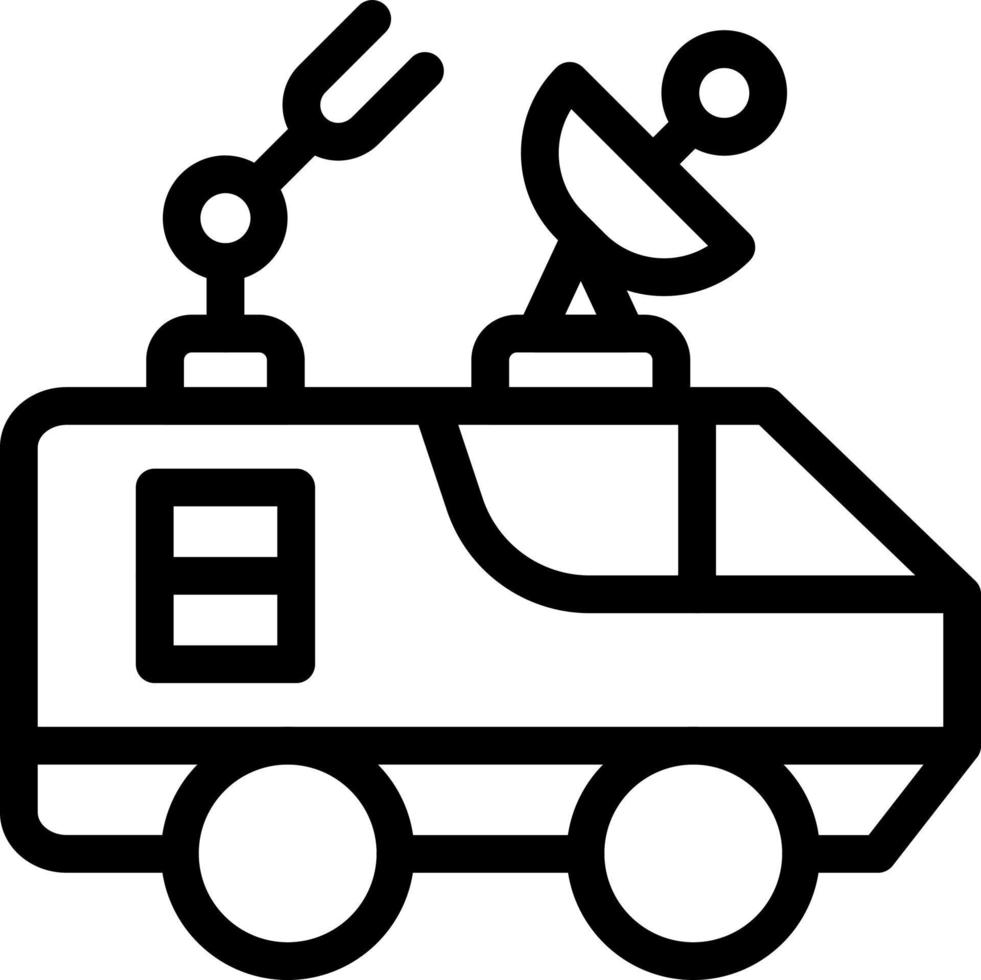 Space Car Icon Design vector