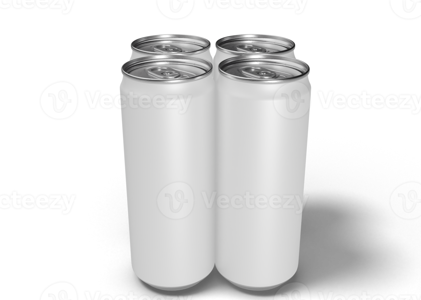 Soda or soft drink can mockup png