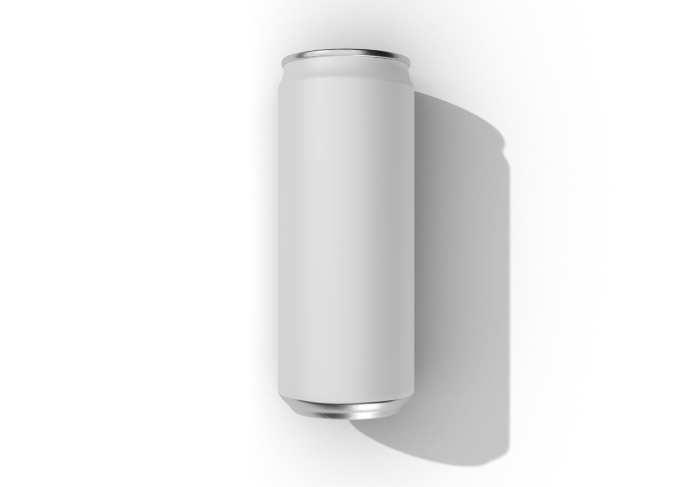 Soda or soft drink can mockup png