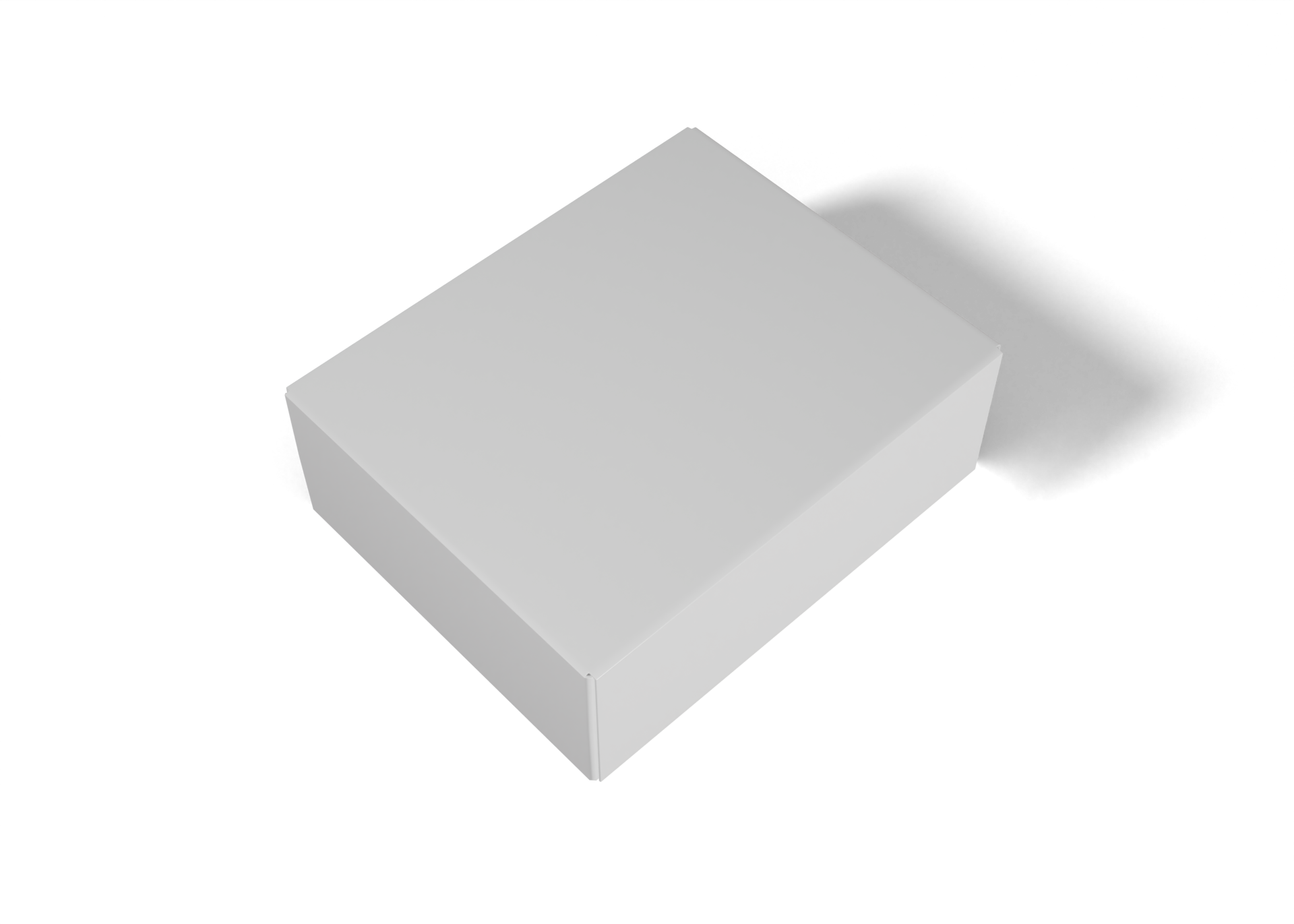 Square or rectangle box packaging mockup 16692237 PNG