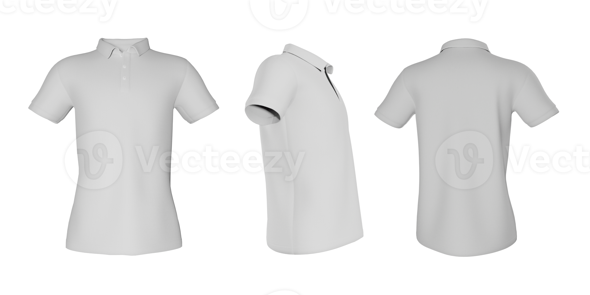 polo camicia modello isolato png