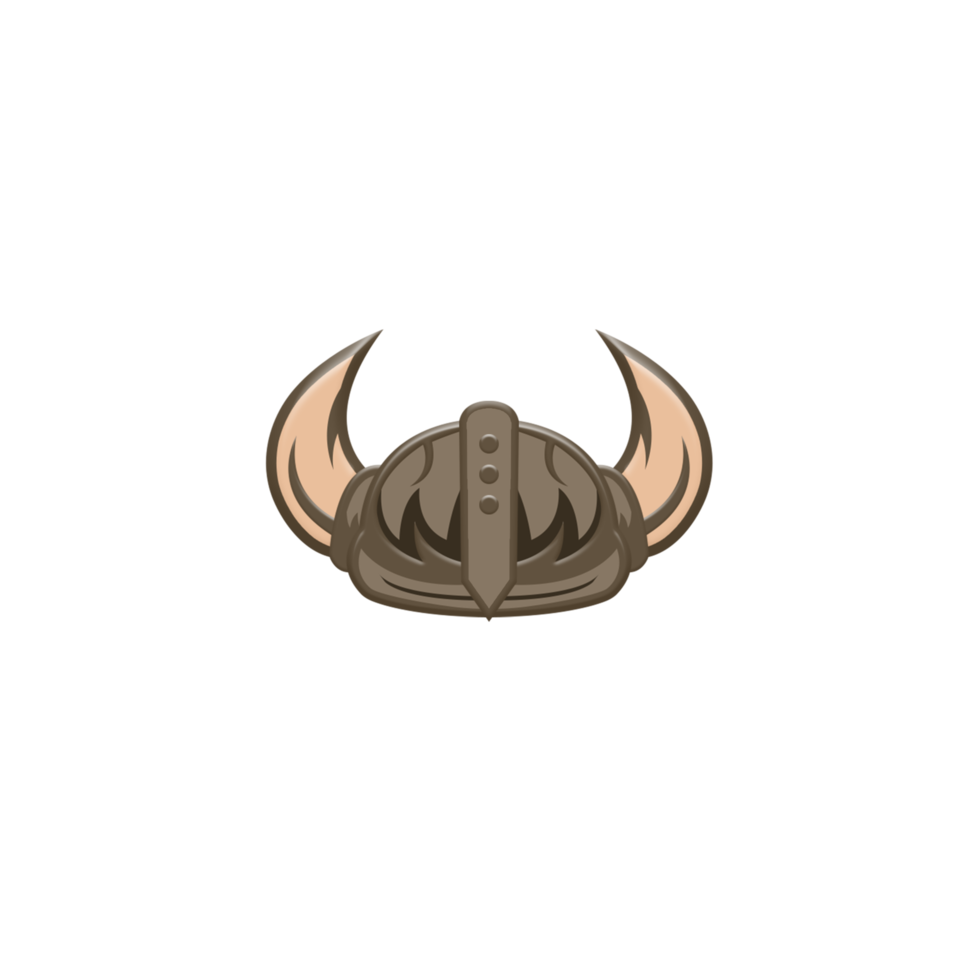 ícone de capacete viking ou empresa de logotipo png