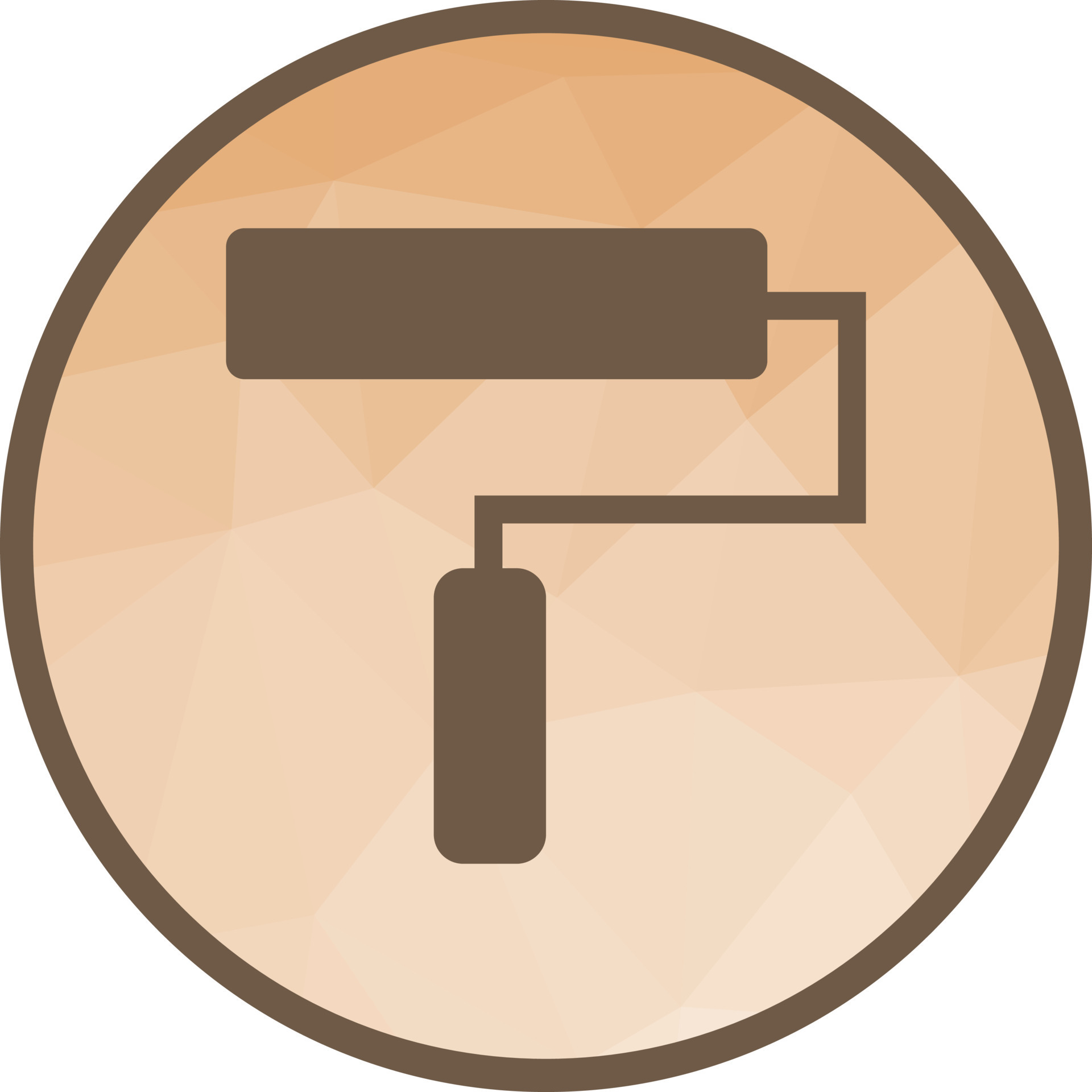 Format Painter Low Poly Background Icon 16693379 Vector Art at Vecteezy