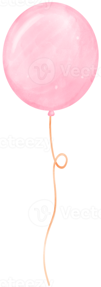 süße süße pastellballons bündel aquarell png