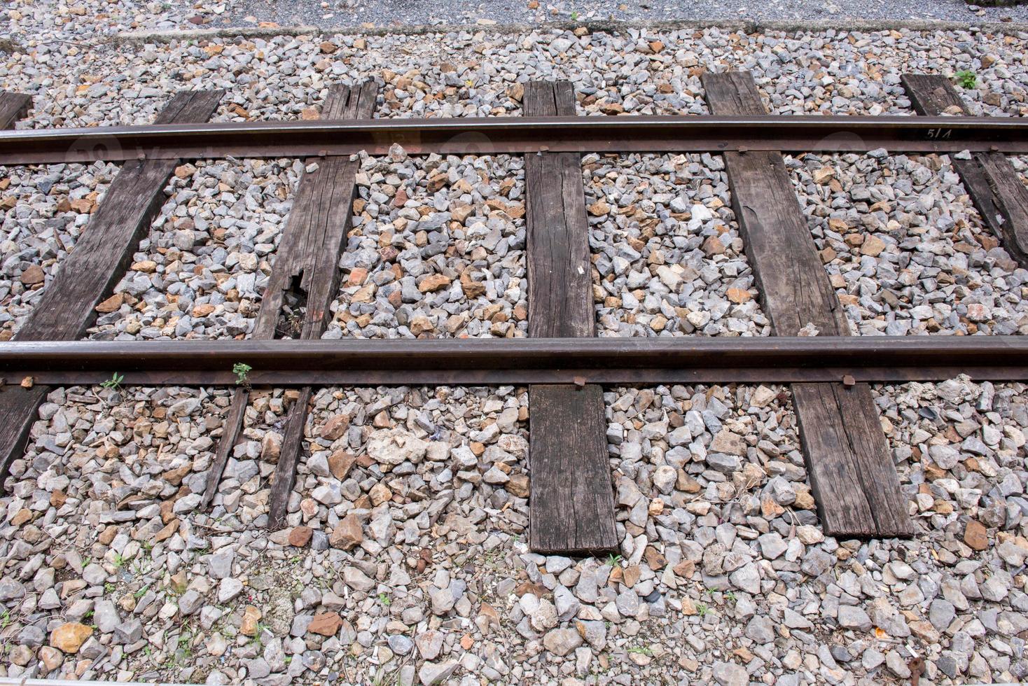 Line of Railway in Chiang Mai, Thailand 2 photo