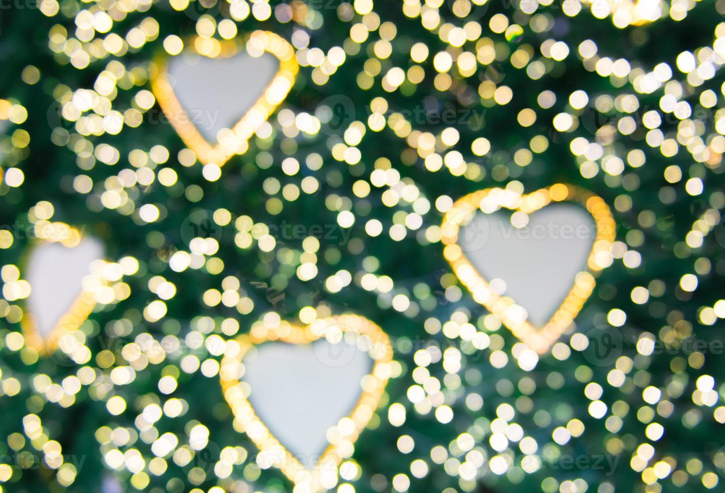 Christmas blur bokeh background photo