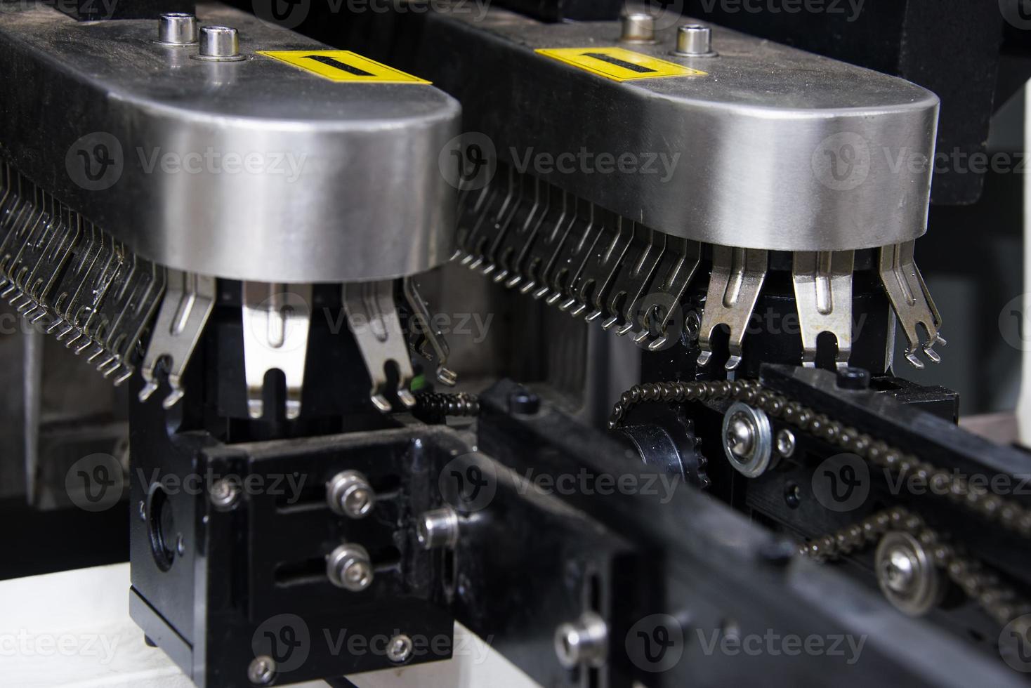 conveyor chain of automatic soldering machine photo