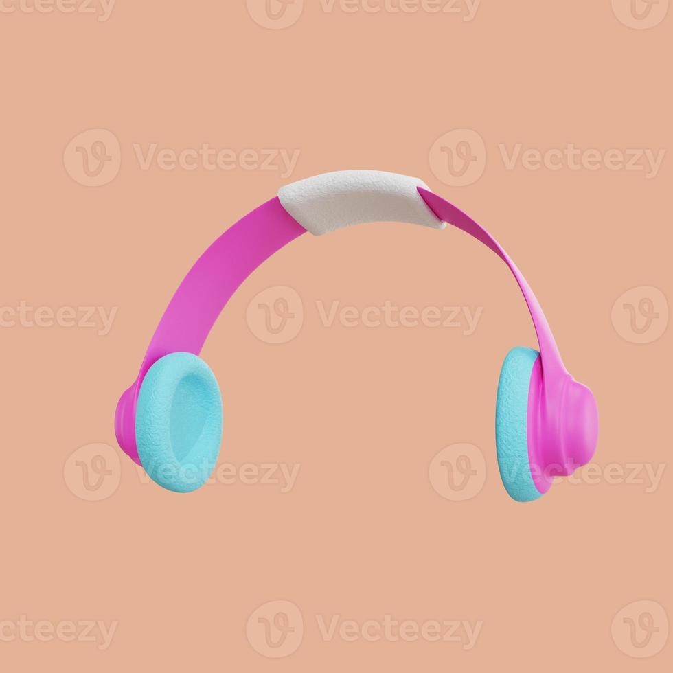 headset isolate oink background photo