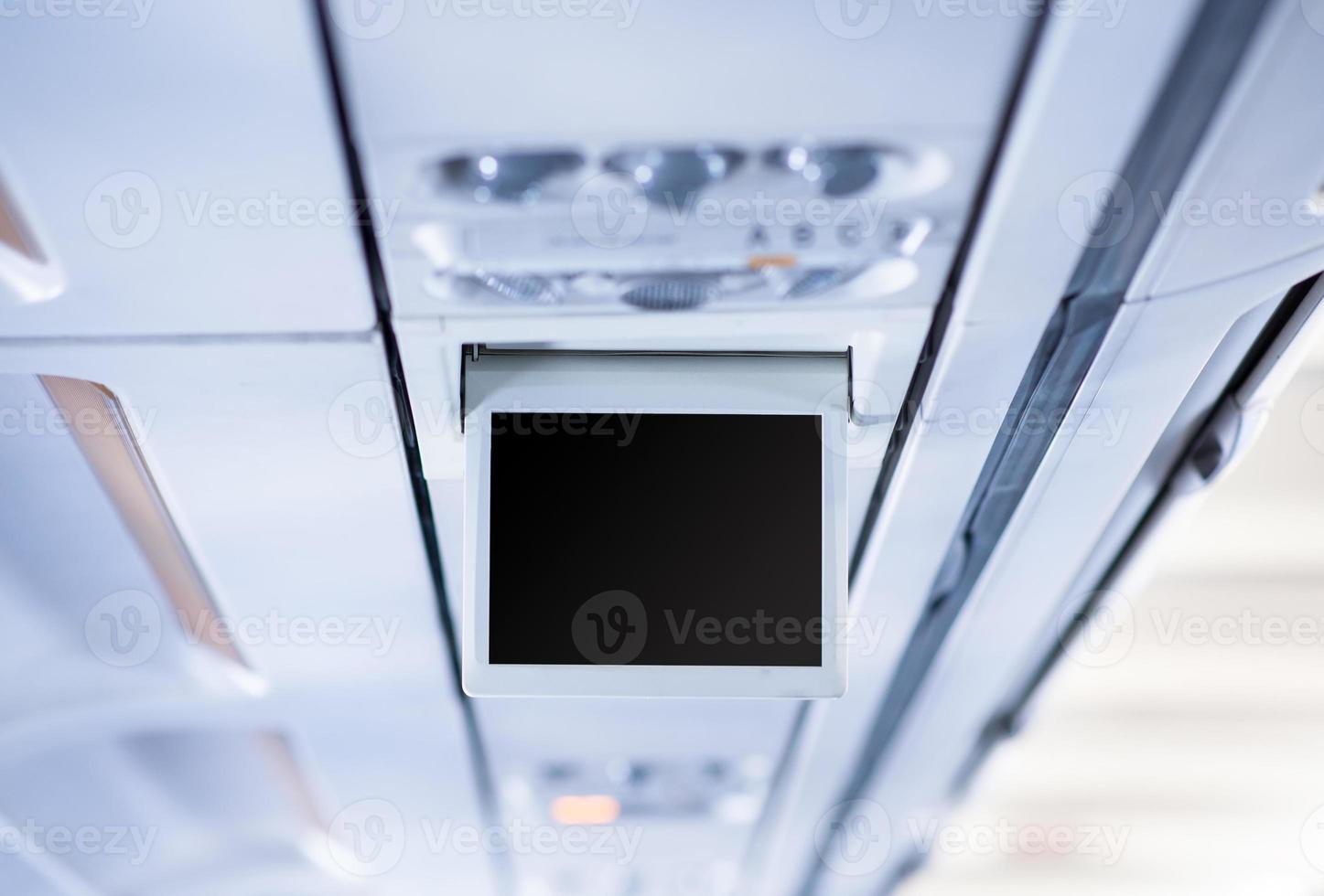 Airplane Display Screen photo