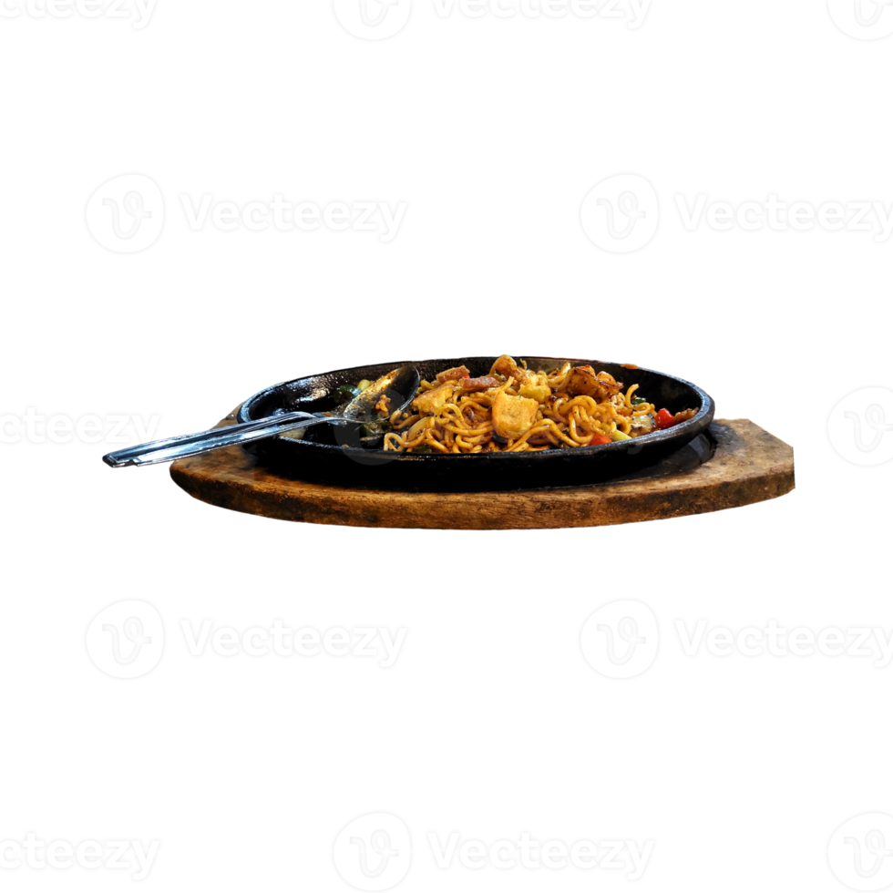 hot plate food with transparent background png