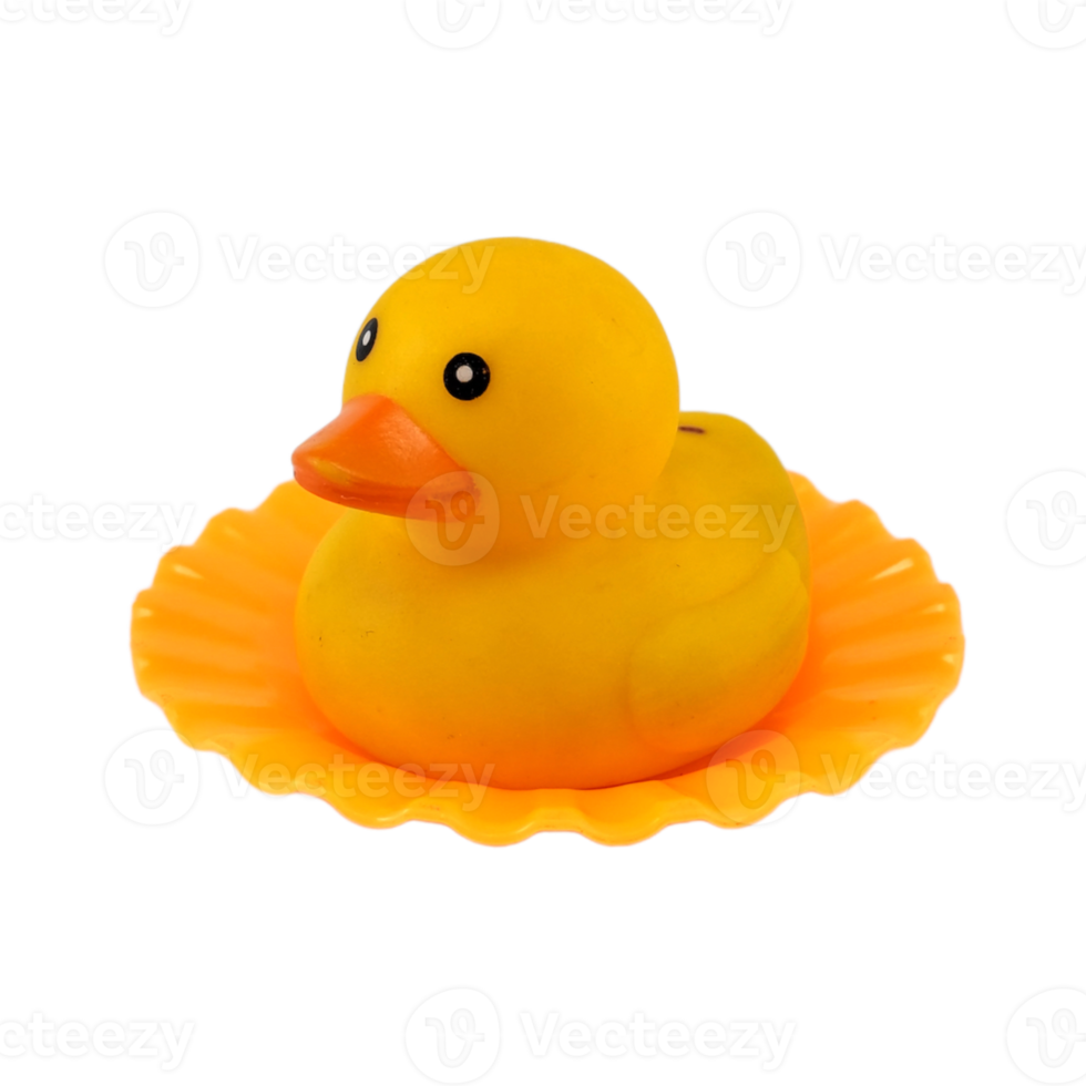 cute duck toys with transparent background png