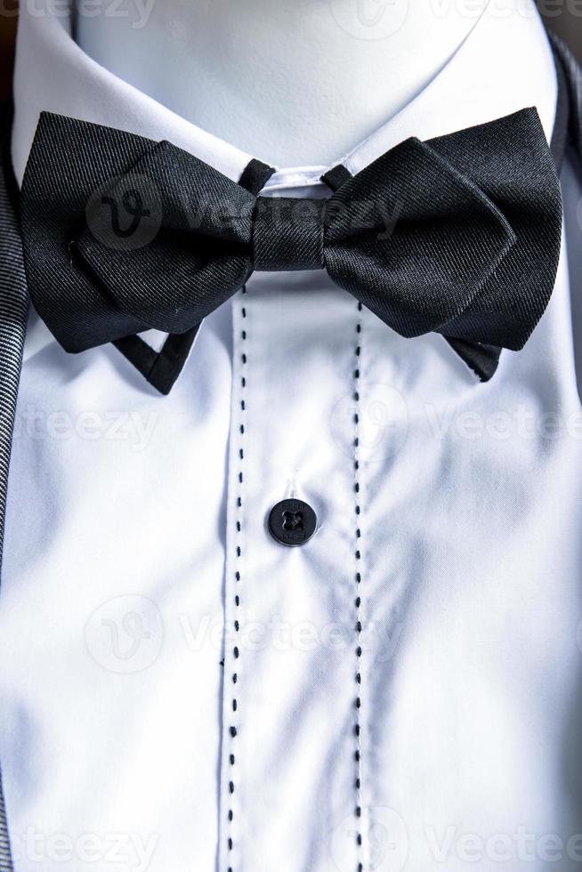 black bow tie photo