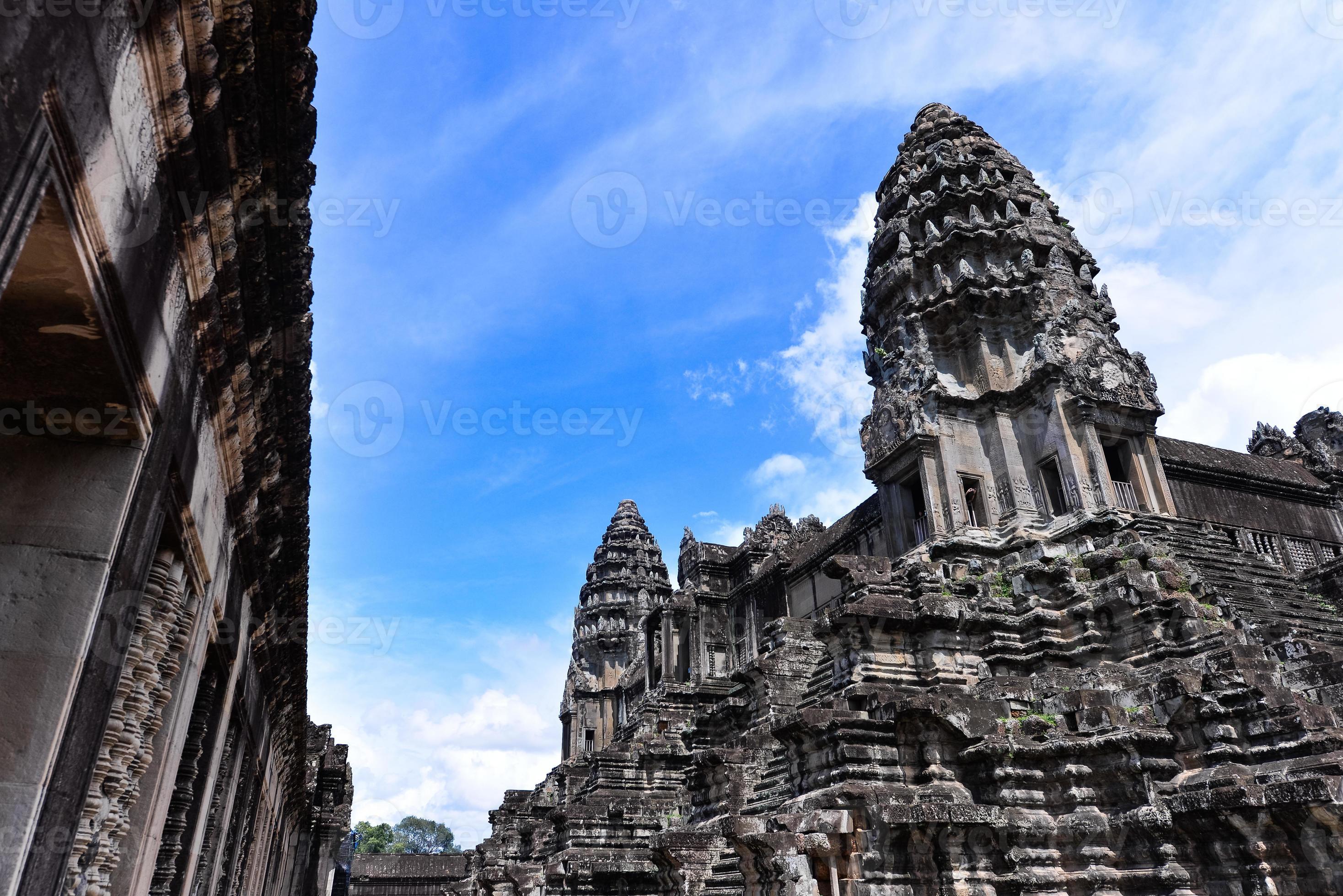Angkor Wat is a temple complex in Cambodia and the largest religious