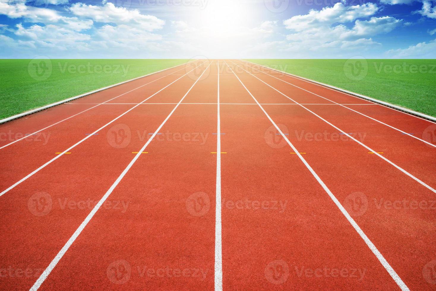 Running track, sport concept photo