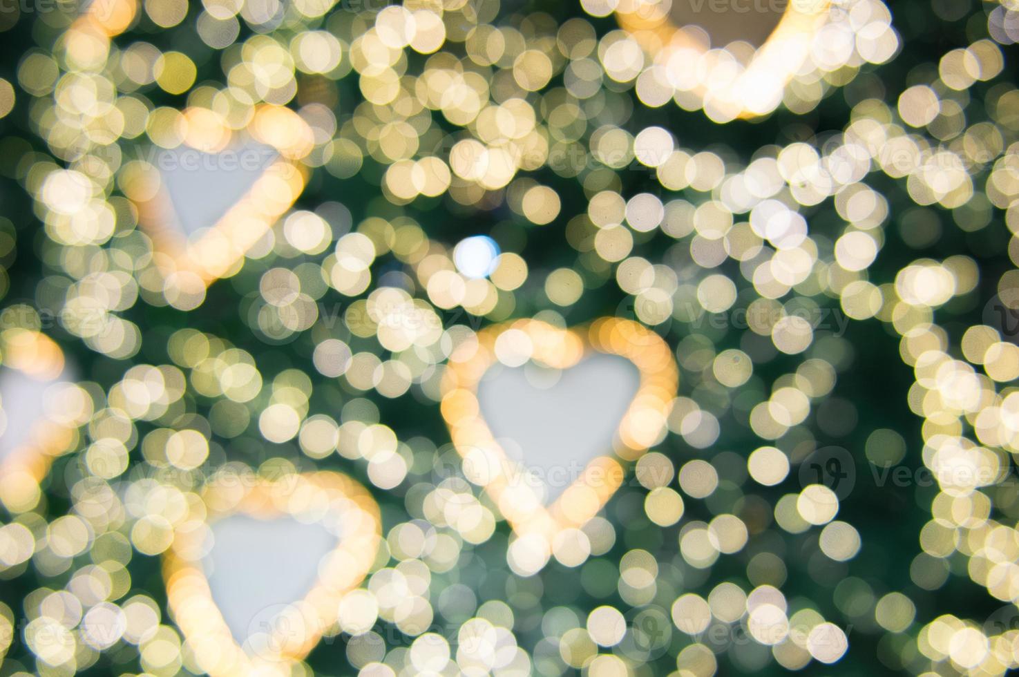 Christmas blur bokeh background photo