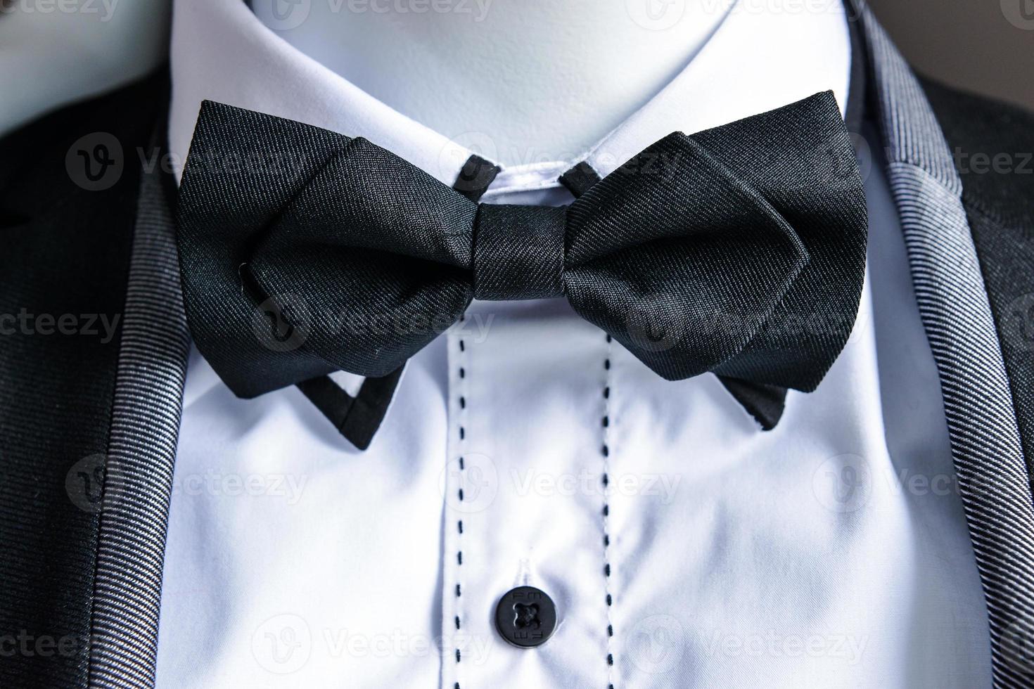 black bow tie photo