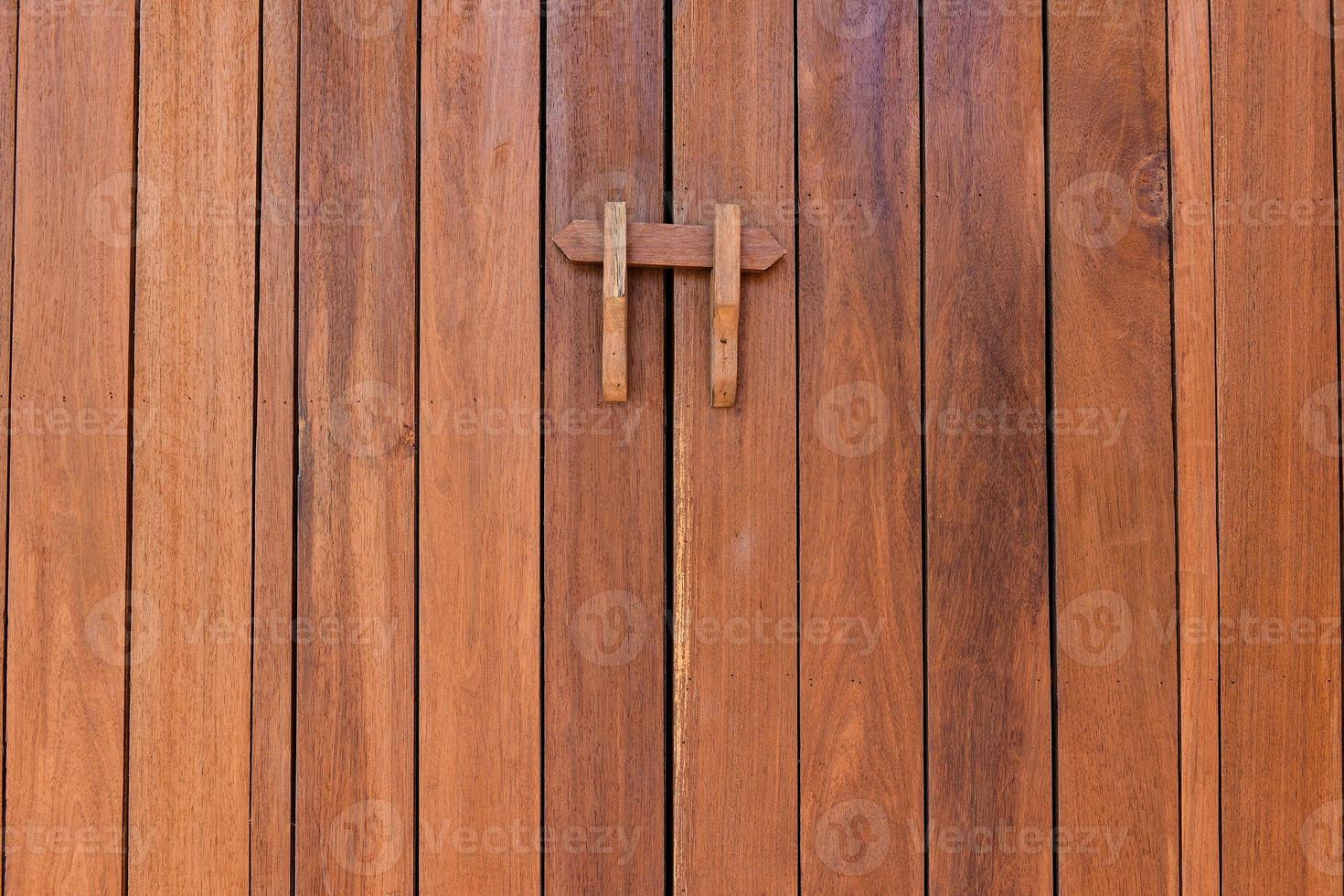 The texture of wood and lock photo