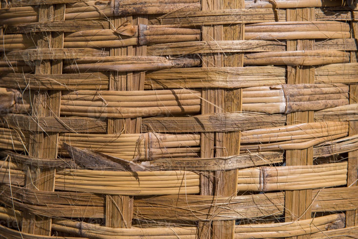Wicker cane baskets close up 1 16695624 Stock Photo at Vecteezy