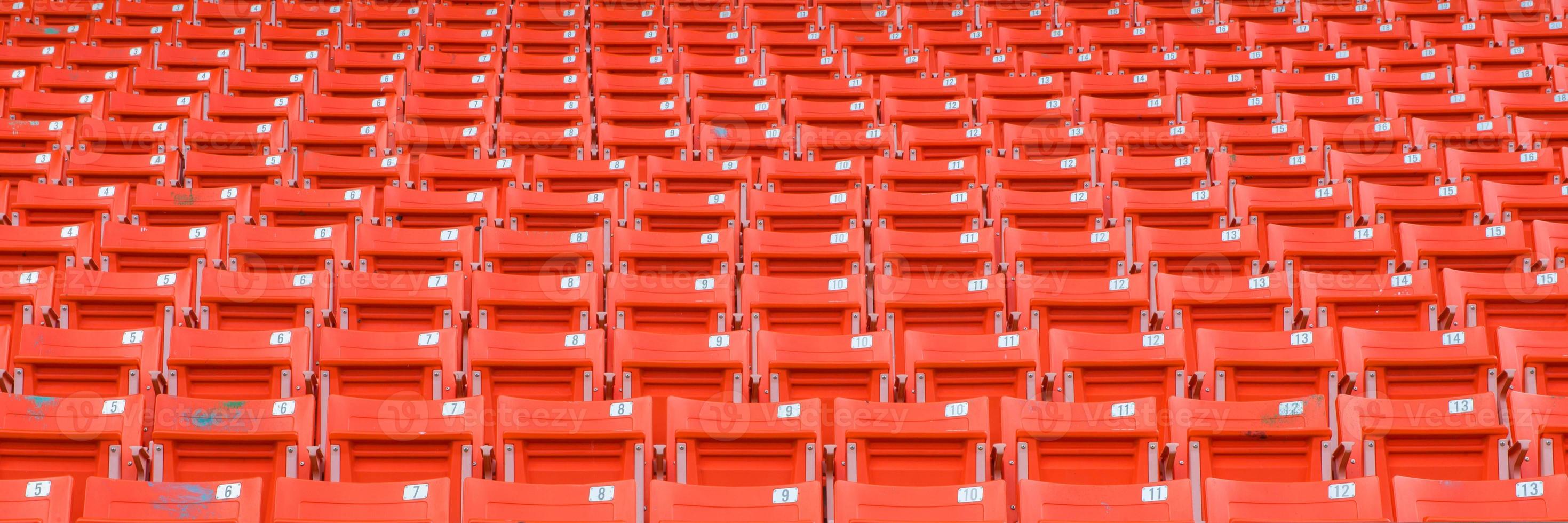 Empty Chair at Grandstand photo