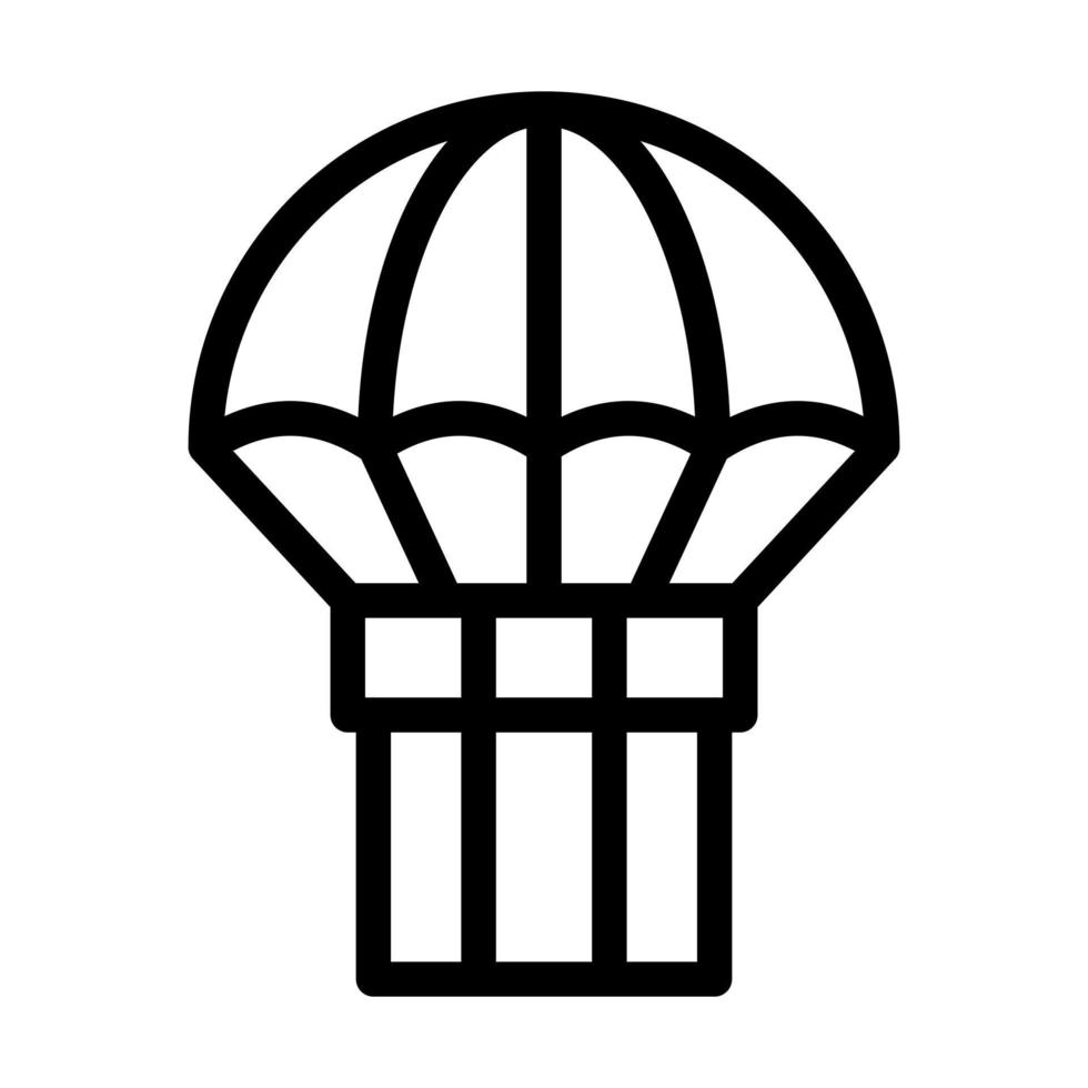 Airdrop Icon Design vector