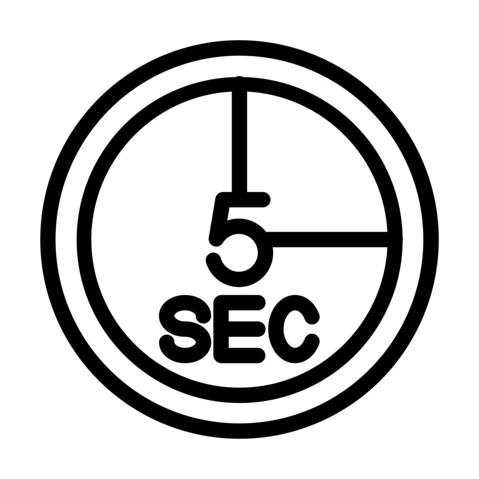 SecondTest Icon Design vector