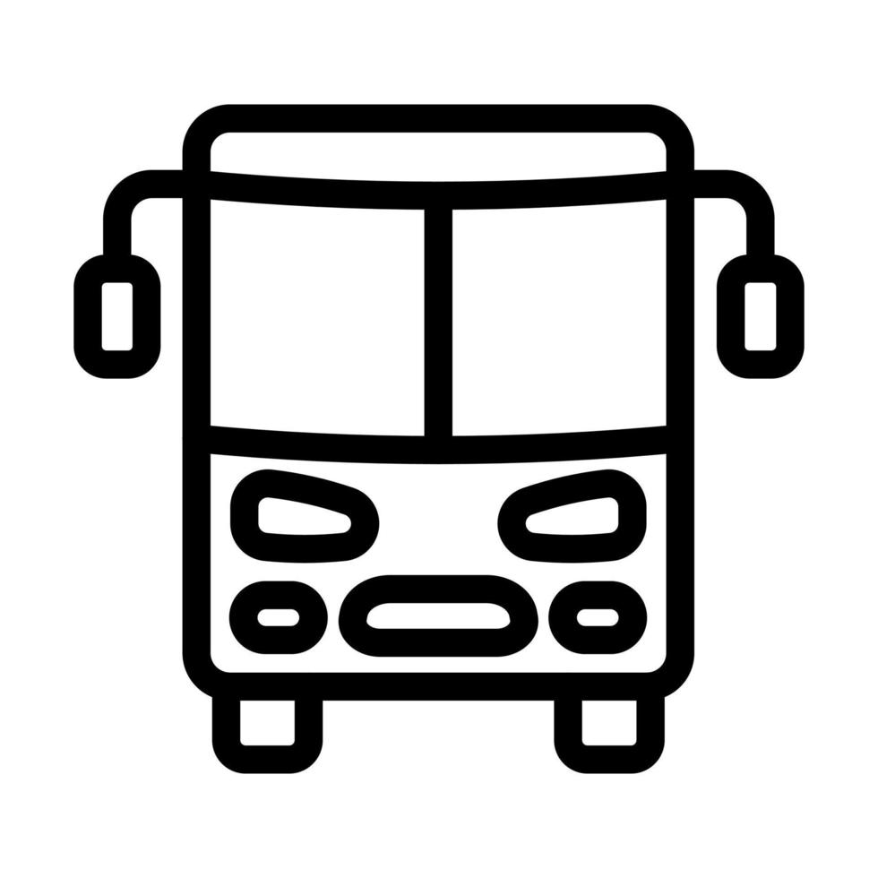 Public Transport Icon Design vector