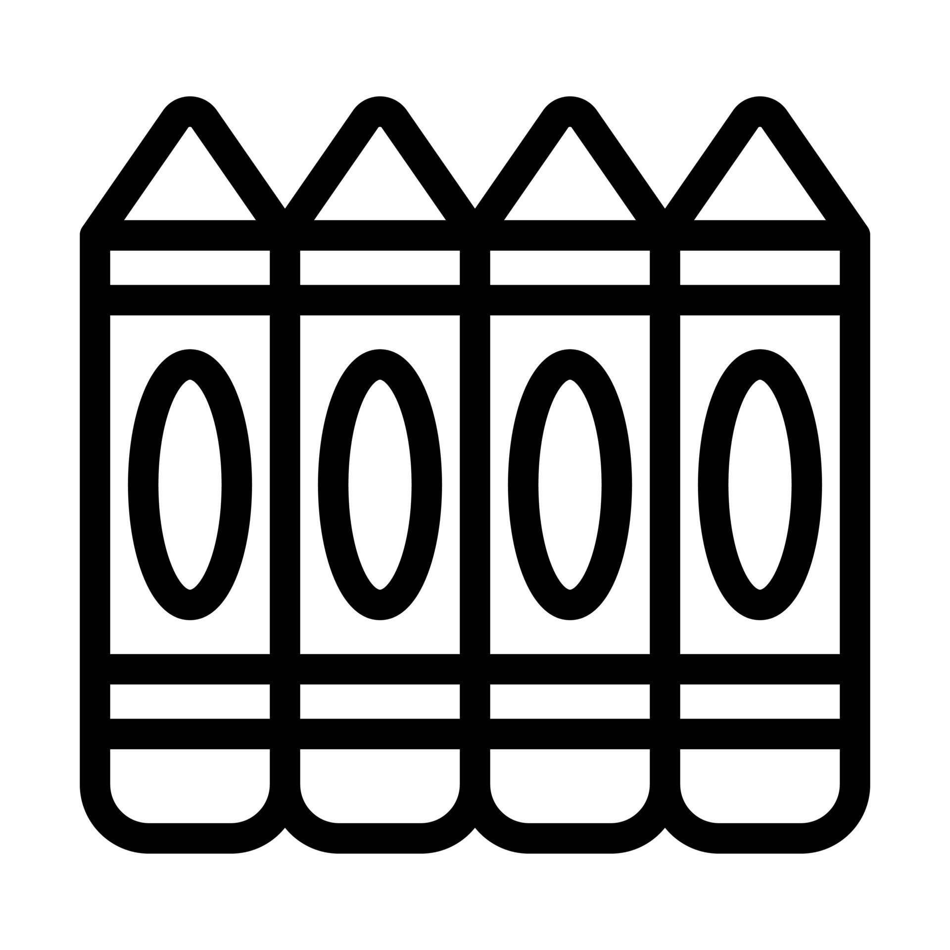 Crayon Icon Design 16695857 Vector Art at Vecteezy