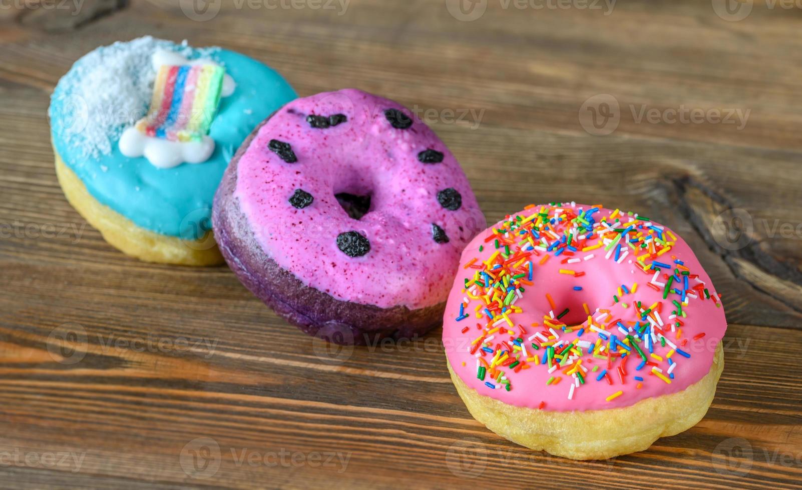 Assortment of donuts photo