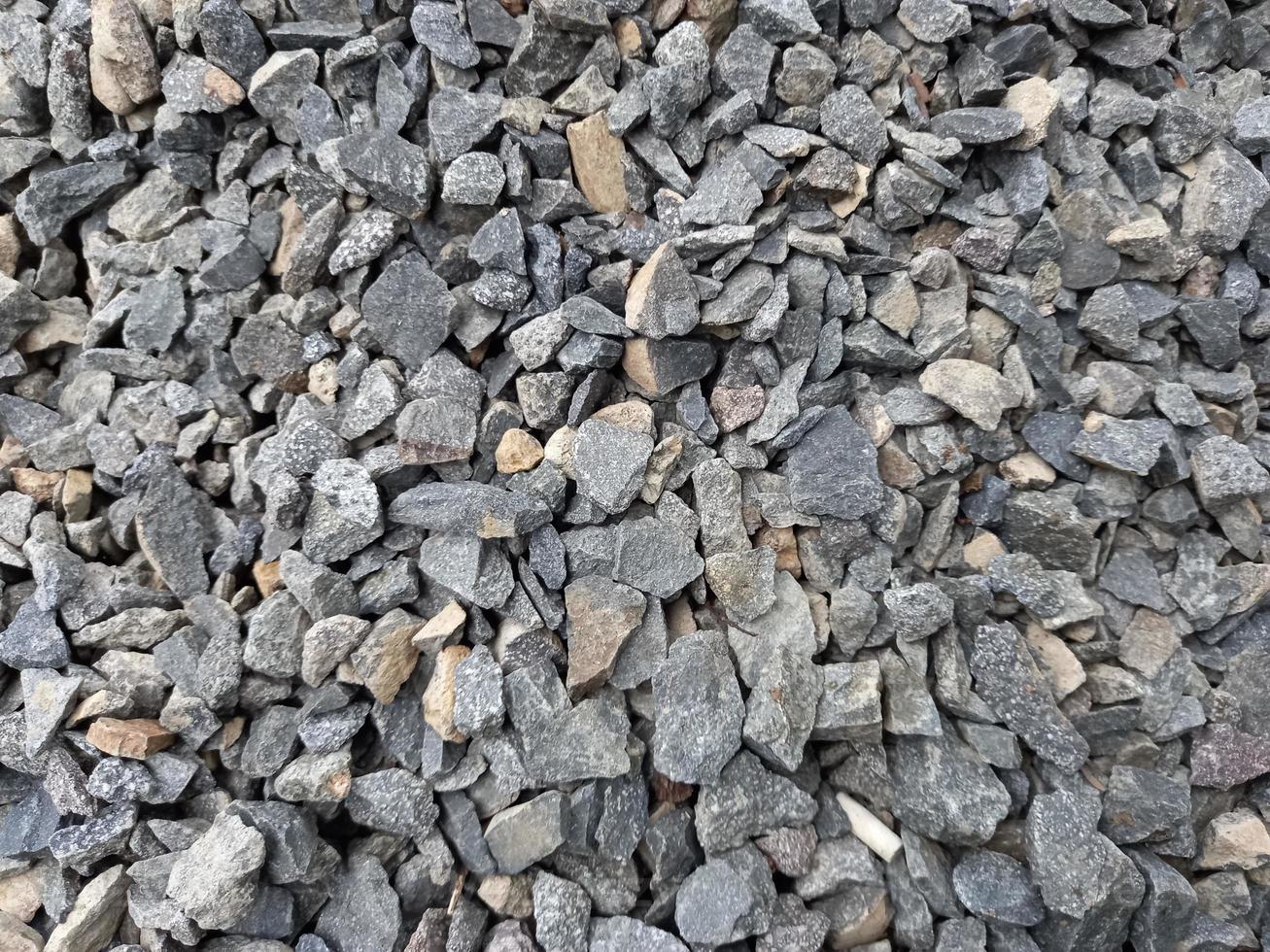 The texture of gravel or gravel background for design. Real grunge texture background and small stone, materials for construction photo