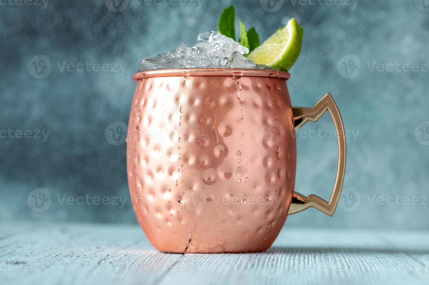 Mug of Moscow mule photo