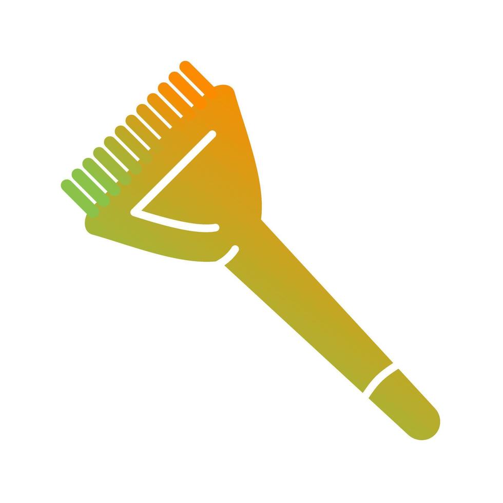 Hair Dye Brush Vector Icon