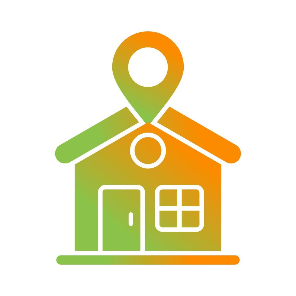 Home Location Vector Icon