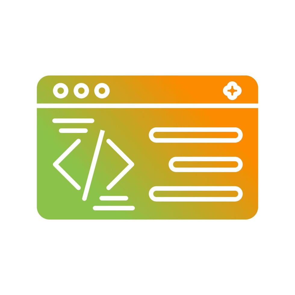 Programming Vector Icon