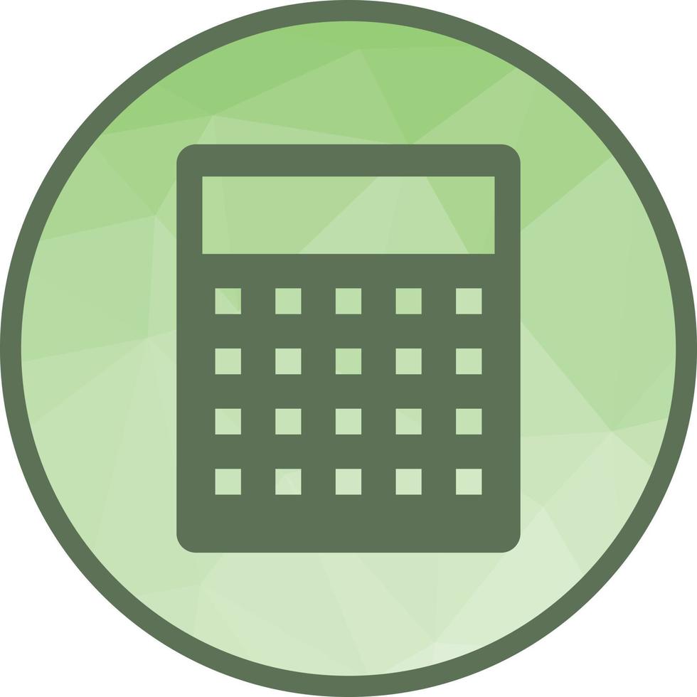 Calculations Low Poly Background Icon vector