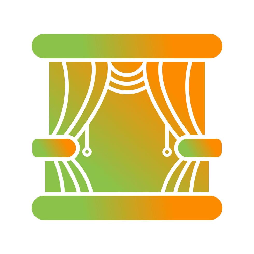 Stage Vector Icon