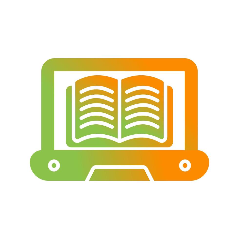 Online Learning Vector Icon