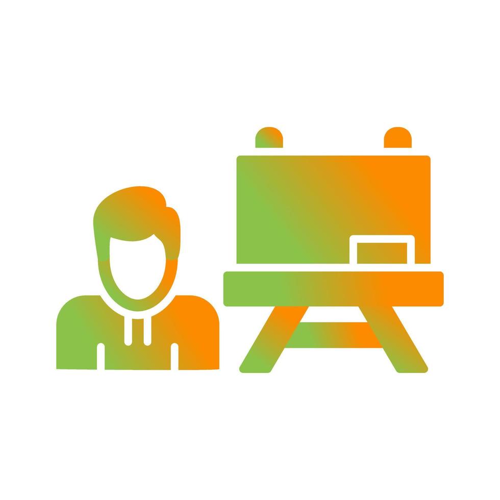 Teach Vector Icon