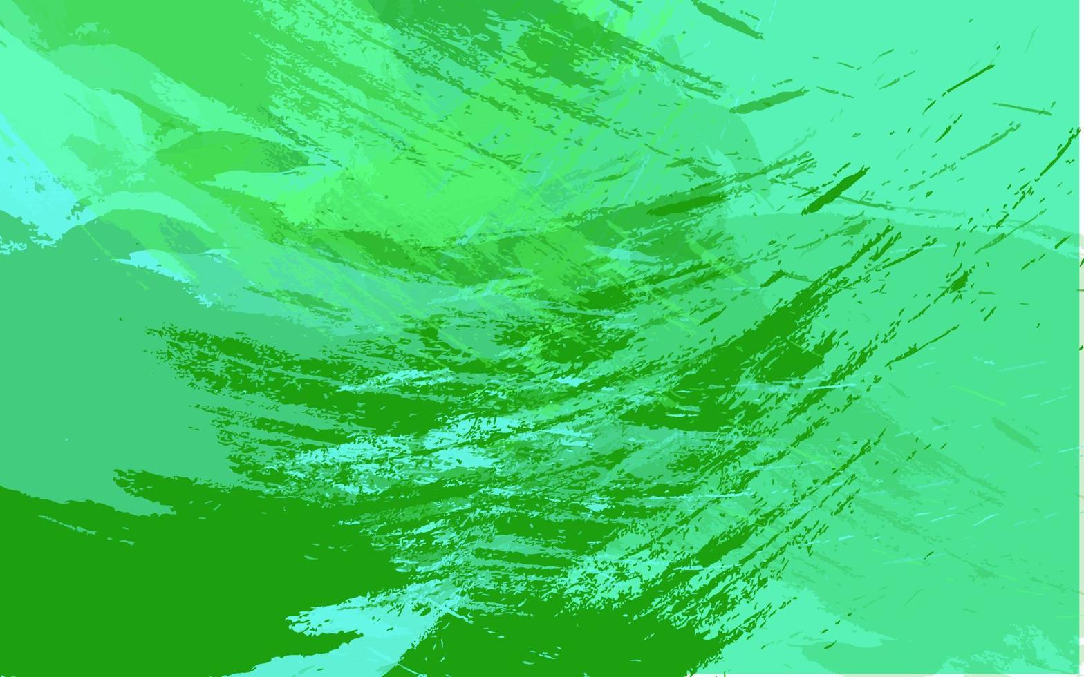 grunge textura pintura abstracta greencolor fondo vector