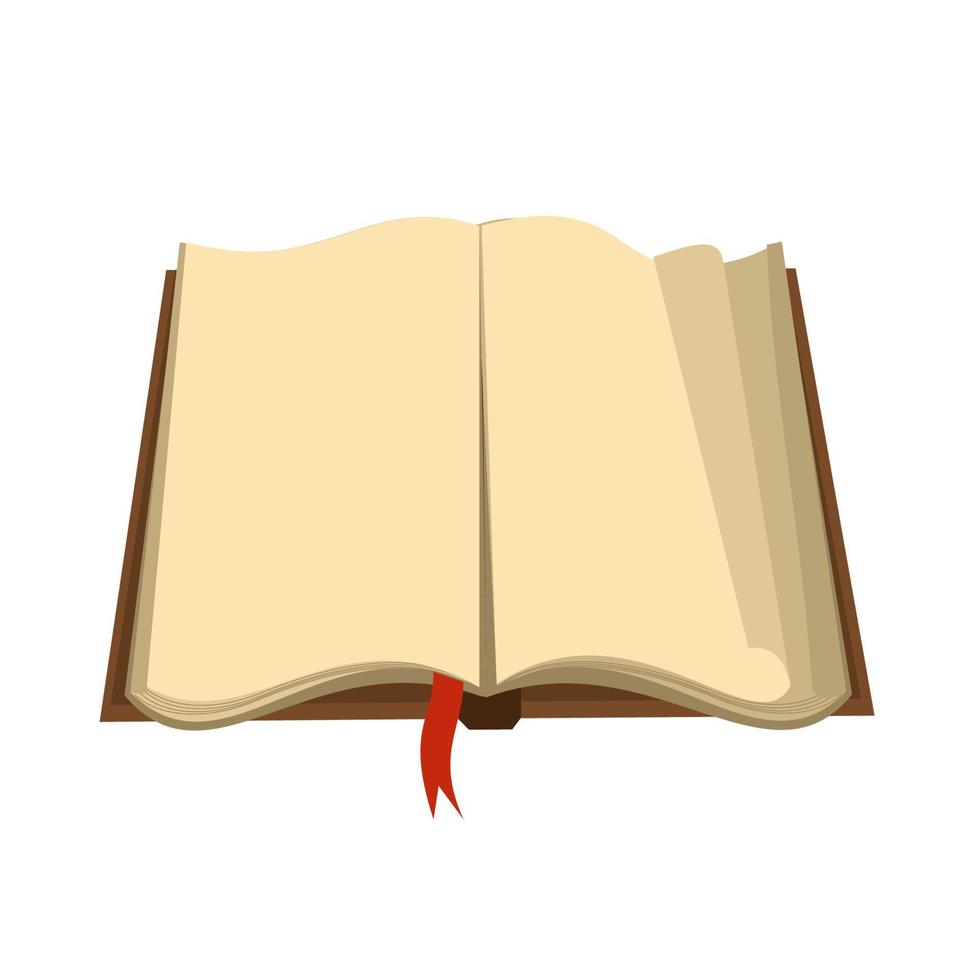 open book illustration vector
