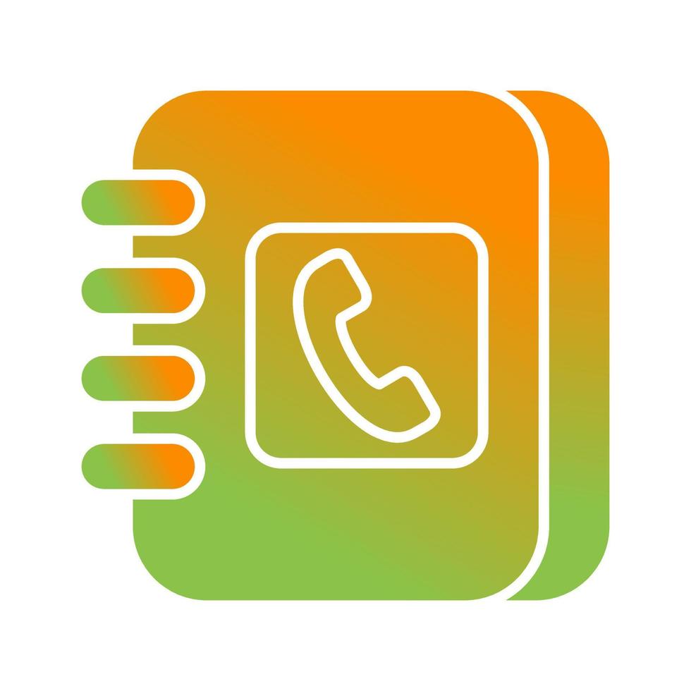 Address Book Vector Icon