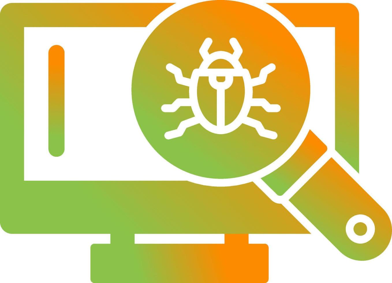 Search Virus Vector Icon