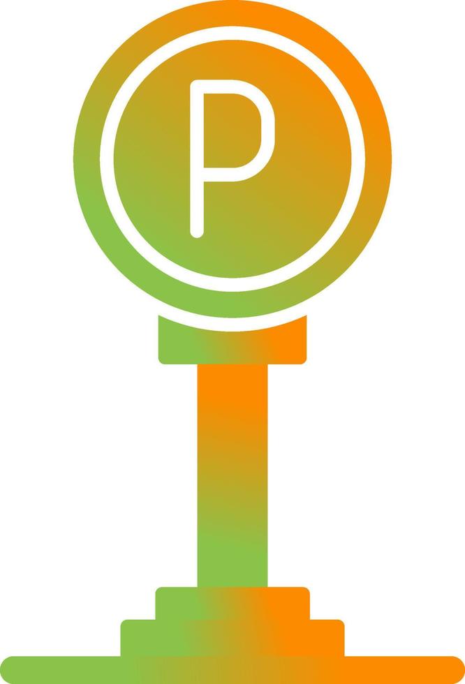 Parking Sign Vector Icon