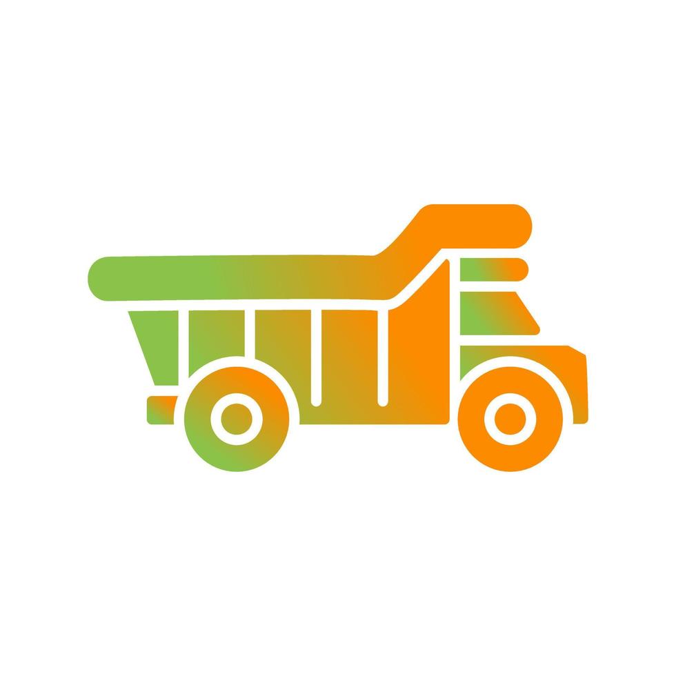 Dump Truck Vector Icon