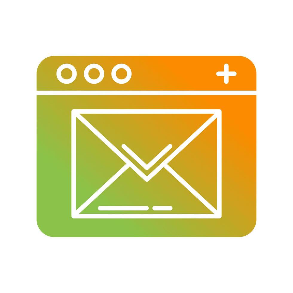 icono de vector de correo electrónico