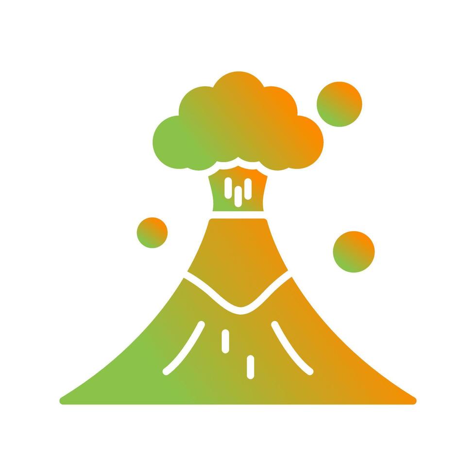 Volcano Vector Icon