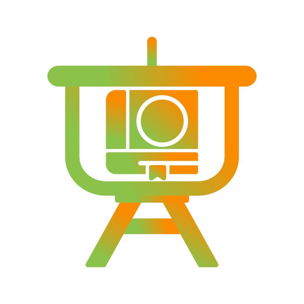 Education Presentation Vector Icon