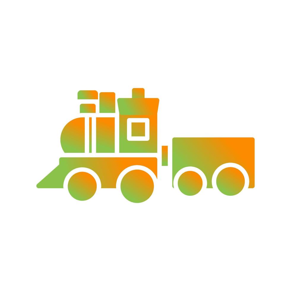 icono de vector de tren