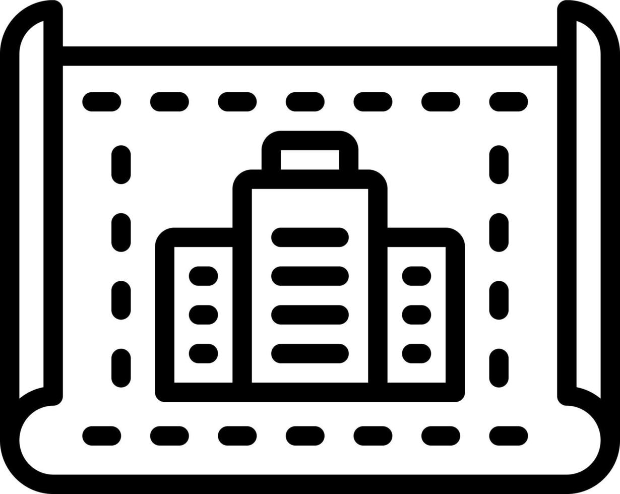 line icon forarchitect vector